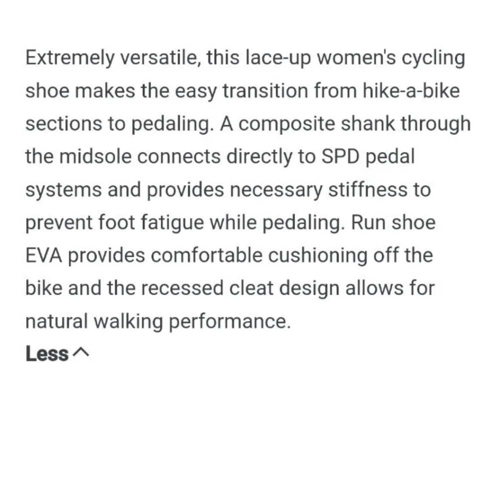 New Pearl Izumi X-Alp Canyon Bike Shoes Mountain Cycling Grey Woman 42 EUR - Picture 8 of 14